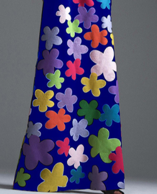 Océane Dubois® | Elegante bloemenjurk met ronde halslijn