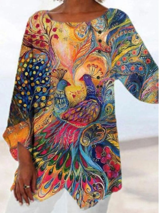 Isabelle Moreau® | Stijlvolle Kleurrijke Overhemd