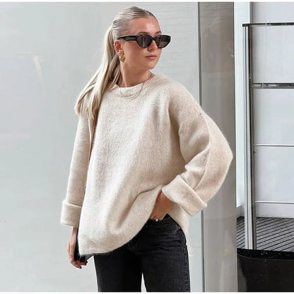 Océane Dubois® | Elegante Sweater met O-hals