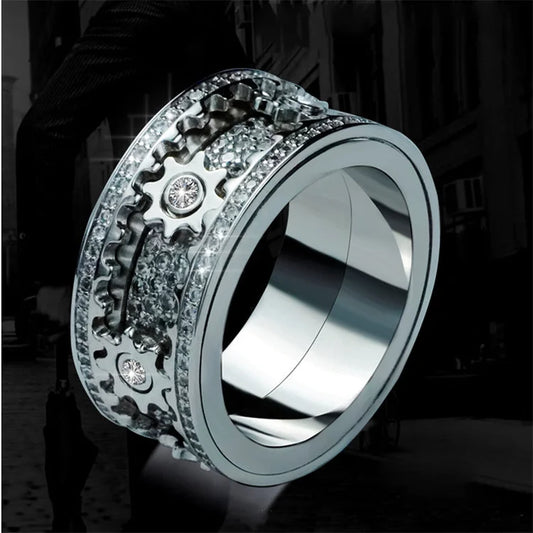 GearRing™ | De kristallen tandwiel ring!
